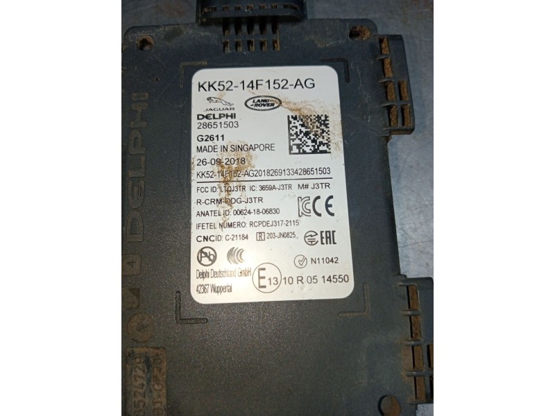 Recambio de modulo electronico para land rover discovery v (l462) 2.0 sd4 4x4 referencia OEM IAM KK5214F152AG 28651503 2016