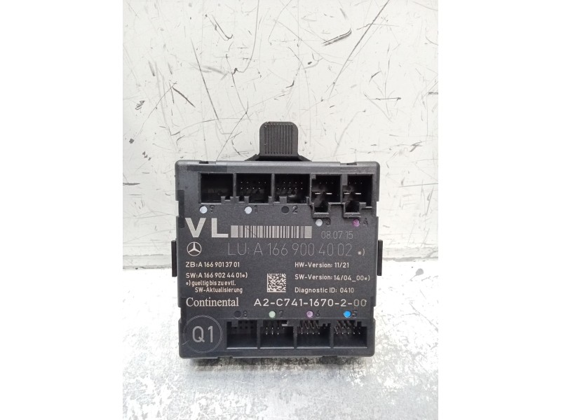 Recambio de modulo electronico para mercedes-benz cla shooting brake (x117) cla 200 cdi / d (117.908) referencia OEM IAM A166900