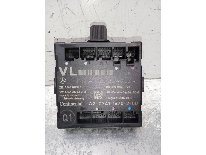 Recambio de modulo electronico para mercedes-benz cla shooting brake (x117) cla 200 cdi / d (117.908) referencia OEM IAM A166900