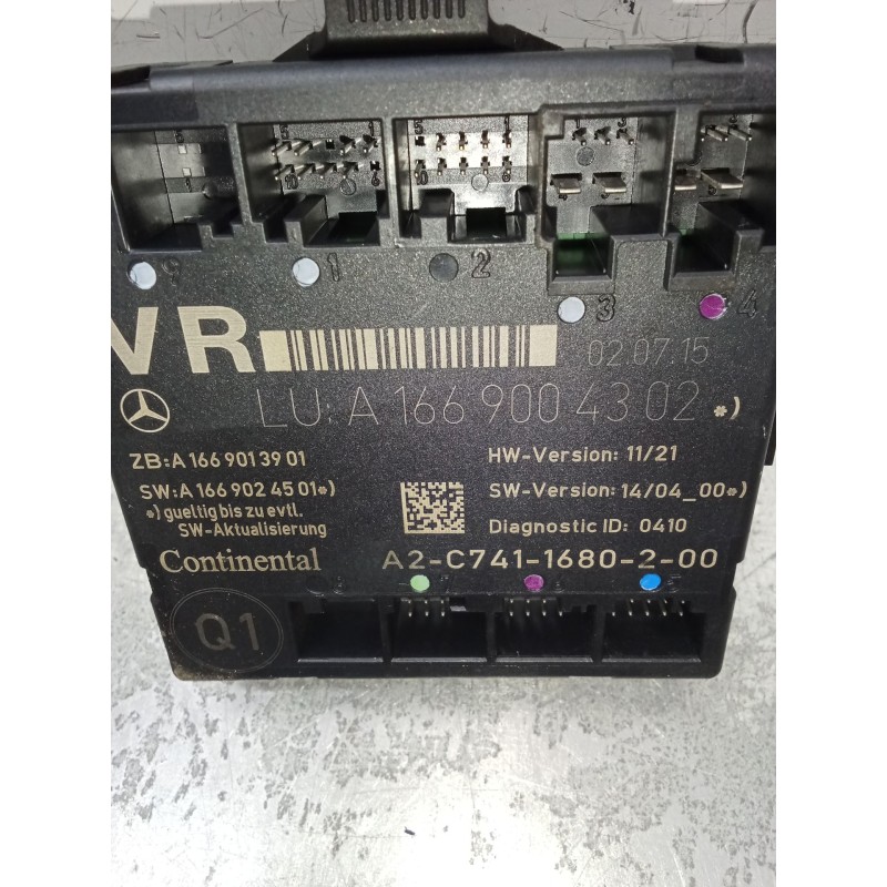 Recambio de modulo electronico para mercedes-benz cla shooting brake (x117) cla 200 cdi / d (117.908) referencia OEM IAM A166900