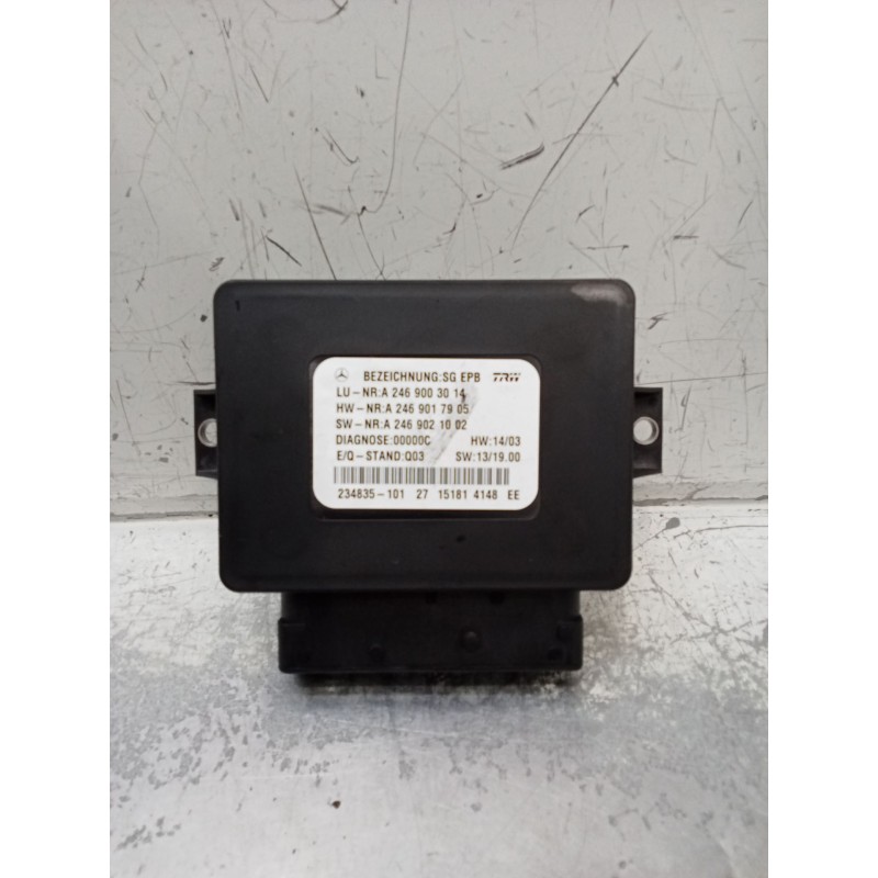 Recambio de modulo electronico para mercedes-benz cla shooting brake (x117) cla 200 cdi / d (117.908) referencia OEM IAM A246900