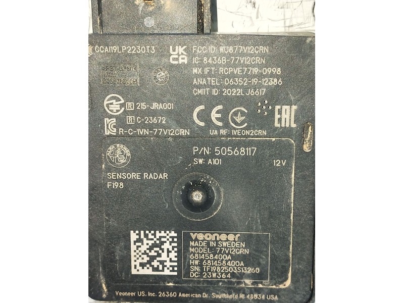 Recambio de modulo electronico para alfa romeo giulia (952_) 2.2 d q4 (952aha45, 952ama4) referencia OEM IAM 681458400A TF198250