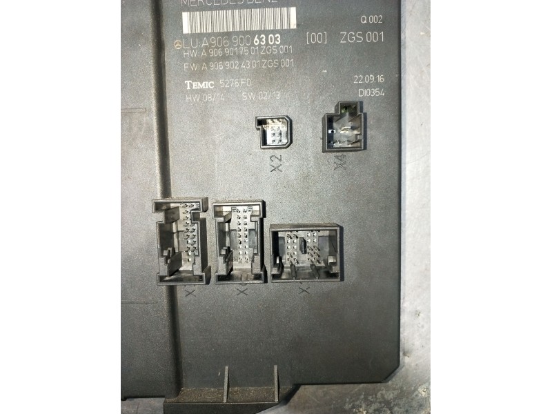 Recambio de modulo electronico para mercedes-benz sprinter 3,5-t furgoneta (b906) 314 cdi (906.631, 906.633, 906.635, 906.637) r