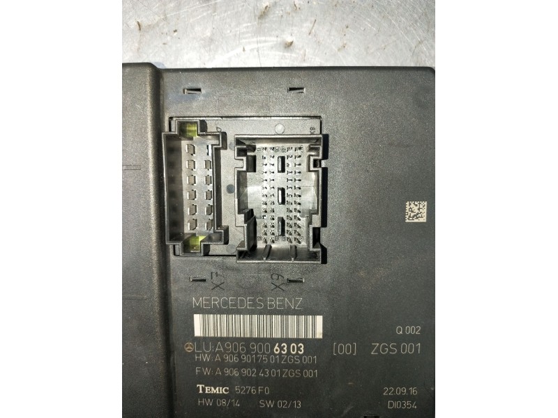 Recambio de modulo electronico para mercedes-benz sprinter 3,5-t furgoneta (b906) 314 cdi (906.631, 906.633, 906.635, 906.637) r