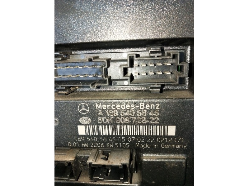 Recambio de modulo electronico para mercedes-benz clase a (w169) a 180 cdi (169.007, 169.307) referencia OEM IAM A1695405645 5DK