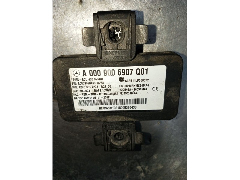 Recambio de modulo electronico para mercedes-benz clase c (w205) c 400 4-matic (205.066) referencia OEM IAM A0009009607 A0009028