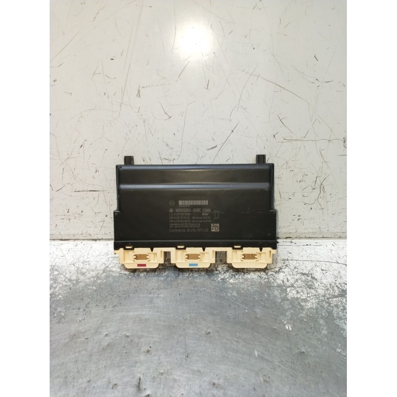 Recambio de modulo electronico para mercedes-benz clase c (w205) c 400 4-matic (205.066) referencia OEM IAM A2059009908 A2059015