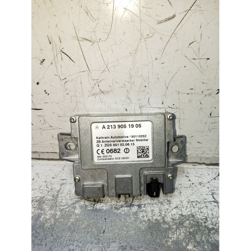 Recambio de modulo electronico para mercedes-benz clase c (w205) c 400 4-matic (205.066) referencia OEM IAM A2139051905 50110252