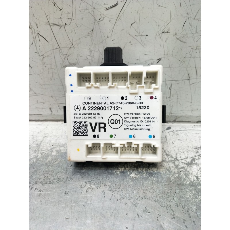 Recambio de modulo electronico para mercedes-benz clase c (w205) c 400 4-matic (205.066) referencia OEM IAM A2229001712 A2229015