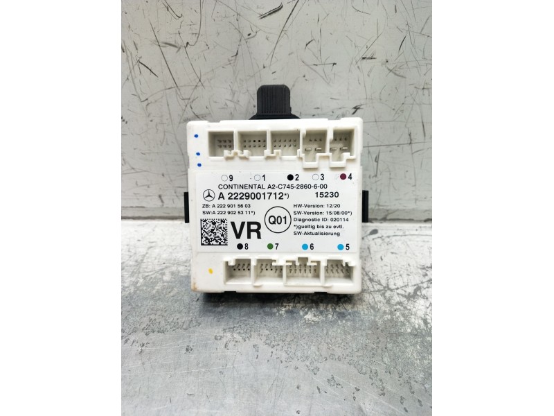 Recambio de modulo electronico para mercedes-benz clase c (w205) c 400 4-matic (205.066) referencia OEM IAM A2229001712 A2229015