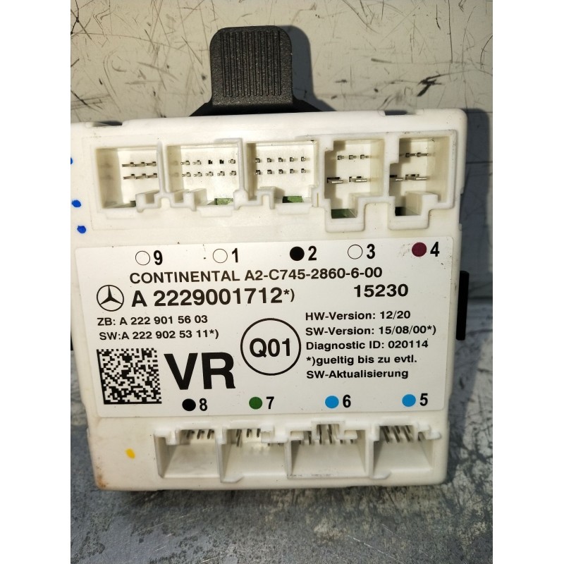 Recambio de modulo electronico para mercedes-benz clase c (w205) c 400 4-matic (205.066) referencia OEM IAM A2229001712 A2229015