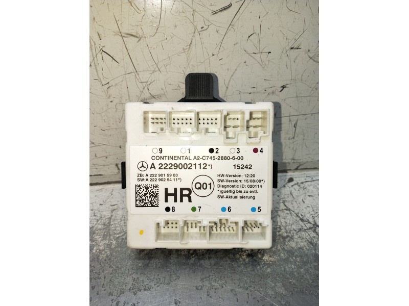 Recambio de modulo electronico para mercedes-benz clase c (w205) c 400 4-matic (205.066) referencia OEM IAM A2229002112 A2229015