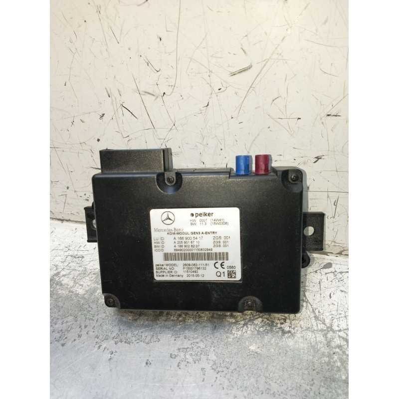 Recambio de modulo electronico para mercedes-benz clase c (w205) c 400 4-matic (205.066) referencia OEM IAM A1669005417 A2059016