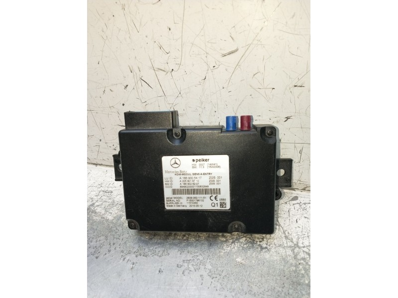 Recambio de modulo electronico para mercedes-benz clase c (w205) c 400 4-matic (205.066) referencia OEM IAM A1669005417 A2059016