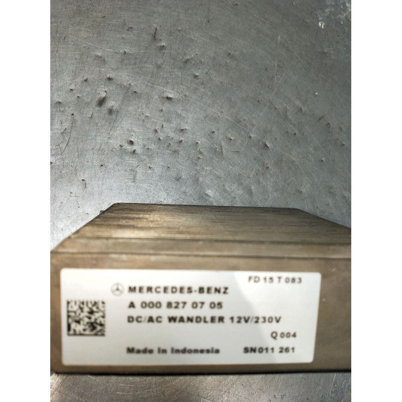 Recambio de modulo electronico para mercedes-benz clase c (w205) c 400 4-matic (205.066) referencia OEM IAM A0008270705 INVERSOR