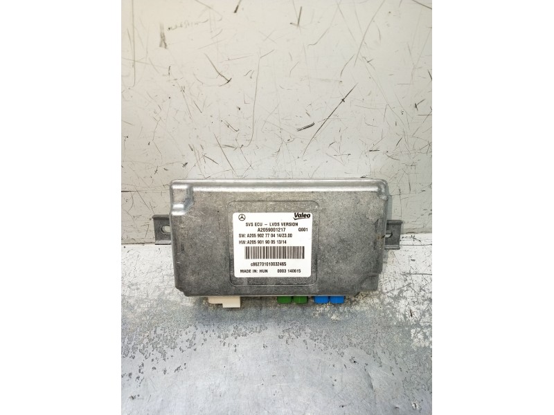 Recambio de modulo electronico para mercedes-benz clase c (w205) c 400 4-matic (205.066) referencia OEM IAM A2059001217 A2059027
