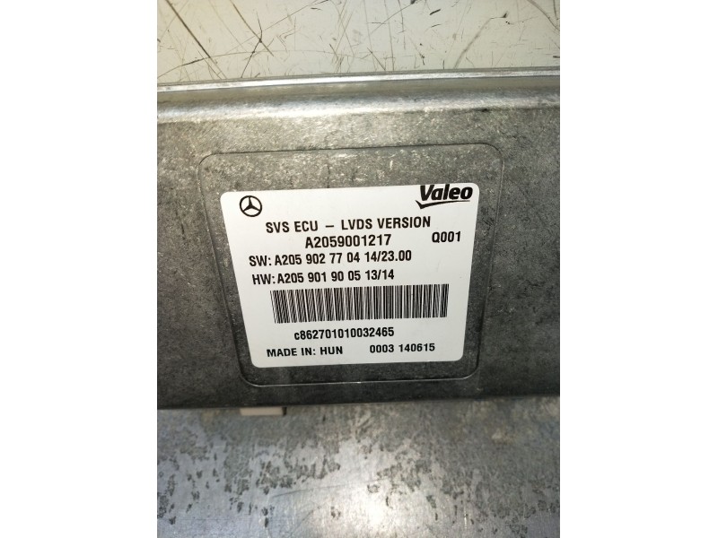Recambio de modulo electronico para mercedes-benz clase c (w205) c 400 4-matic (205.066) referencia OEM IAM A2059001217 A2059027