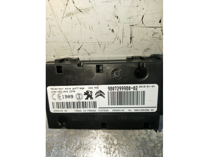 Recambio de modulo electronico para peugeot 3008 i monospace (0u_) 1.6 bluehdi 120 referencia OEM IAM 9807299980 9801285380 2342