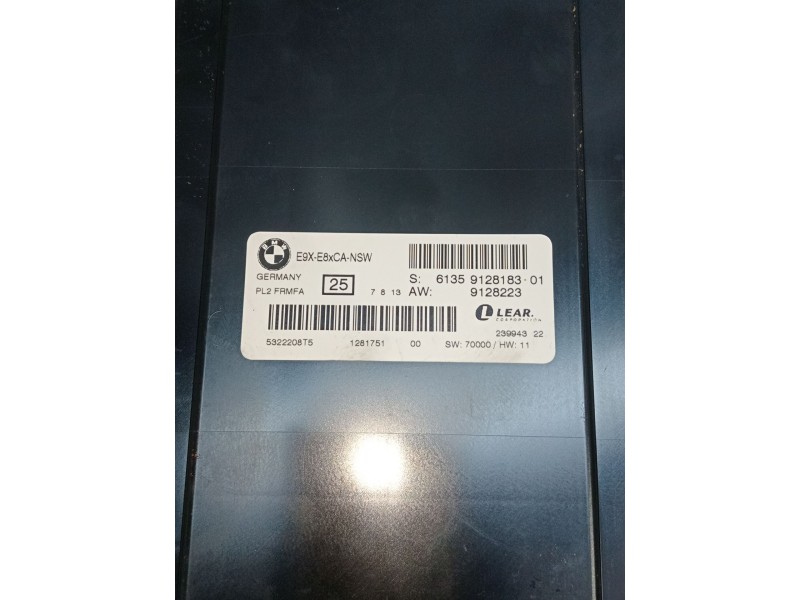 Recambio de modulo electronico para bmw 1 (e87) 116 i referencia OEM IAM 6135912818301 9128223 07