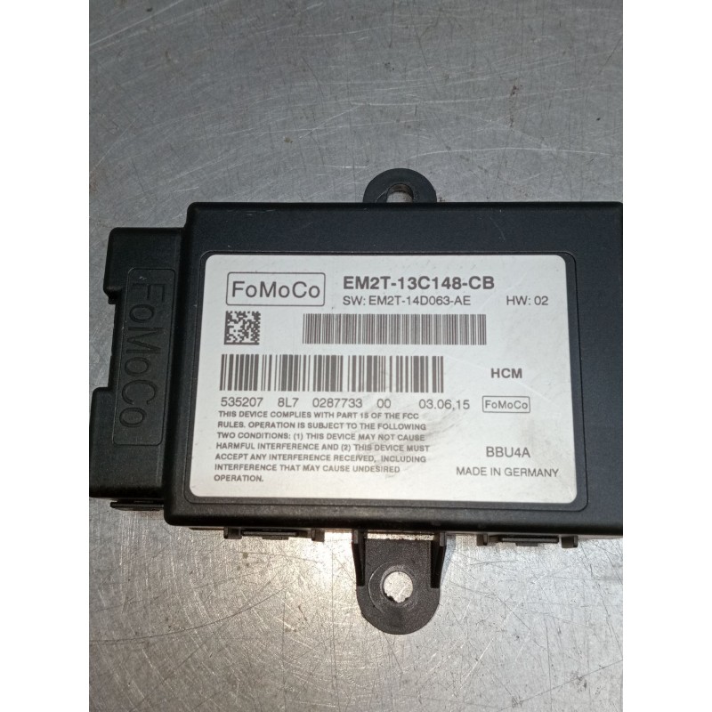 Recambio de modulo electronico para ford s-max (cj, wa6) 2.0 tdci referencia OEM IAM EM2T13C148CB EM2T14D063AE 8L7028773300 15