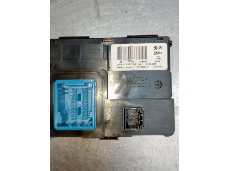 Recambio de modulo electronico para peugeot partner furgoneta/monovolumen (k9) 1.6 bluehdi 75 referencia OEM IAM 9811039380 0307