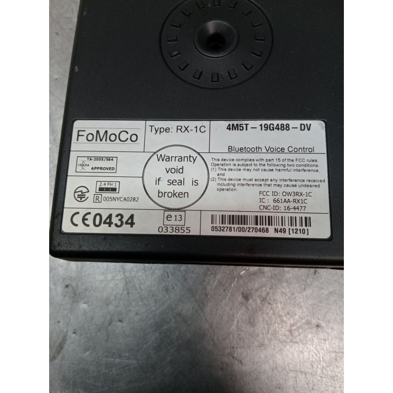 Recambio de modulo electronico para ford focus ii (da_, hcp, dp) 1.8 tdci referencia OEM IAM 4M5T19G488DV B3A009225 001047E88F84