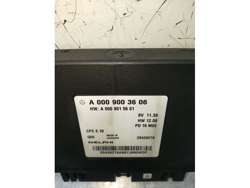 Recambio de modulo electronico para mercedes-benz clase cla (w117) shooting brake referencia OEM IAM A0009003606 A0009015601 284