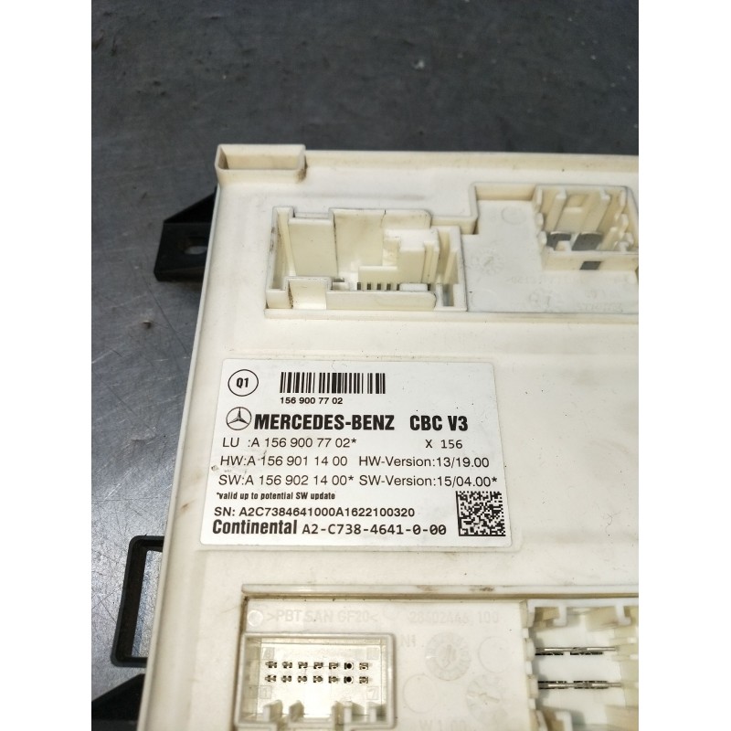 Recambio de modulo electronico para mercedes-benz clase cla (w117) shooting brake referencia OEM IAM A1569007702 A1569011400 A15