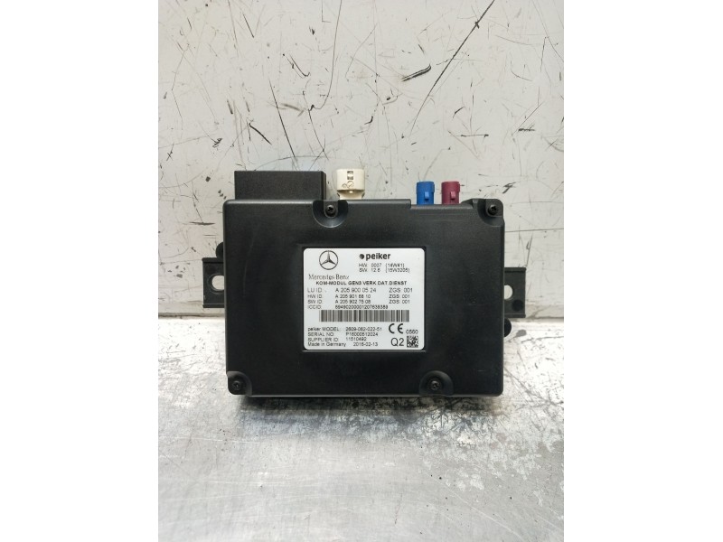 Recambio de modulo electronico para mercedes-benz clase cla (w117) shooting brake referencia OEM IAM A2059000524 A2059016810 A20