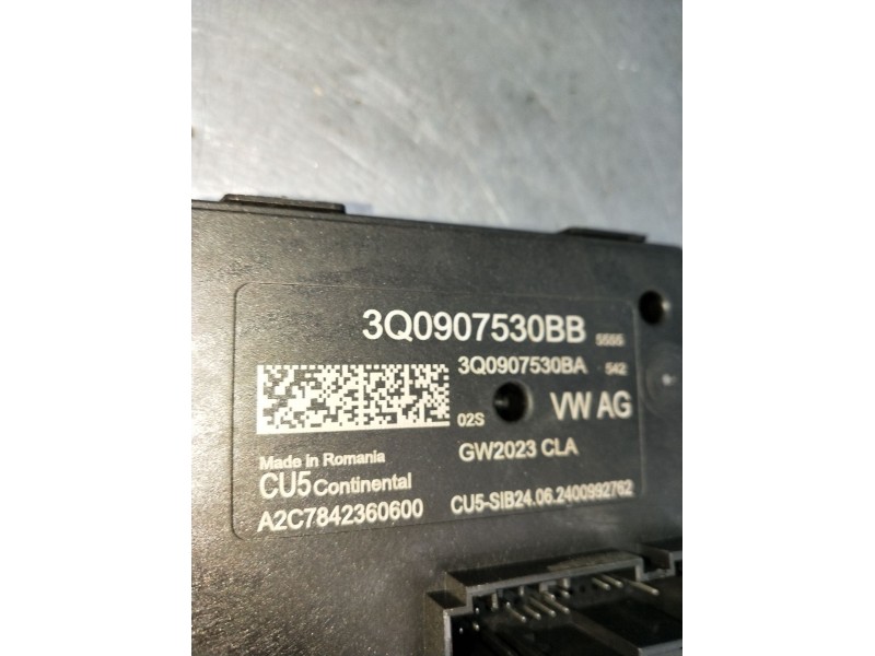 Recambio de modulo electronico para audi q3 (f3b) 35 tdi referencia OEM IAM 3Q0907530BB A2C7842360600 3Q0907530BA 2024