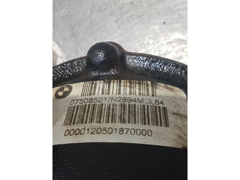 Recambio de diferencial delantero para bmw x5 (e53) 4.4i automático referencia OEM IAM 07508521 14286410 R=3 , 64