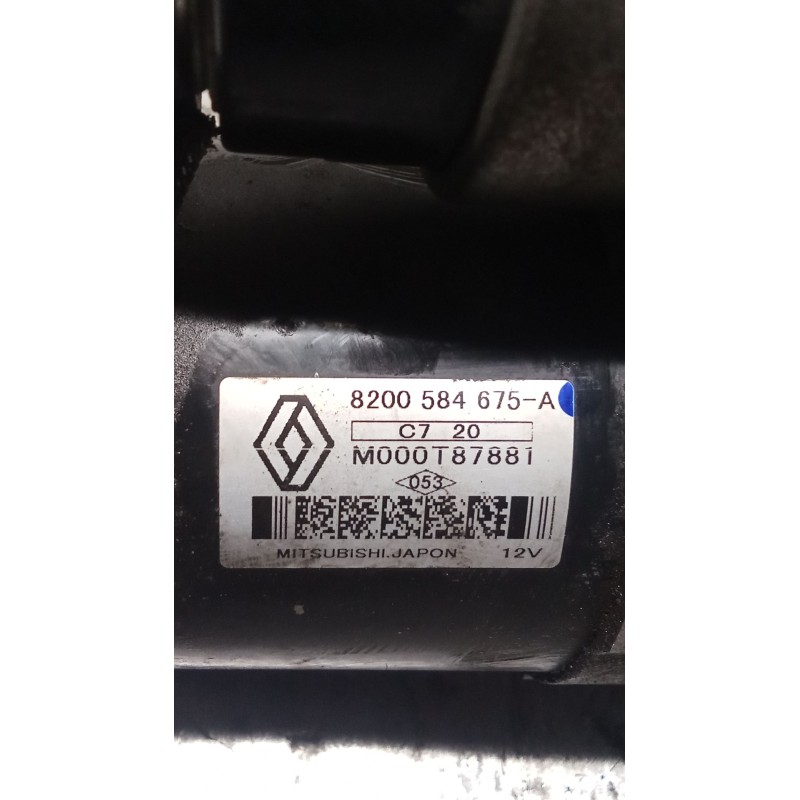 Recambio de motor arranque para renault scénic ii (jm0/1_) 1.5 dci (jm1e, jm16) referencia OEM IAM 8200584675A M000T87881 