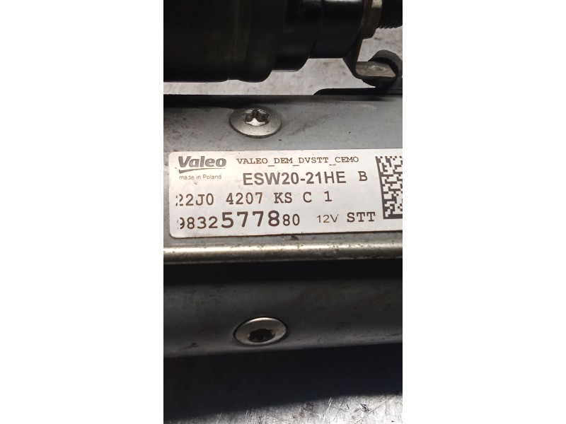 Recambio de motor arranque para citroën c5 aircross (ac_, aj_, ar_, a4_) 1.5 bluehdi 130 (acyhzj, acyhzr) referencia OEM IAM 983