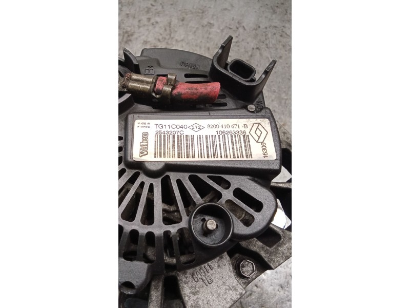 Recambio de alternador para renault megane ii (bm0/1_, cm0/1_) 1.9 dci referencia OEM IAM 8200410671B TG11C040 06