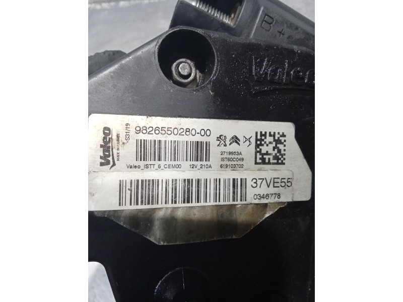 Recambio de alternador para opel vivaro c furgoneta (k0) 2.0 referencia OEM IAM 982655028000  19