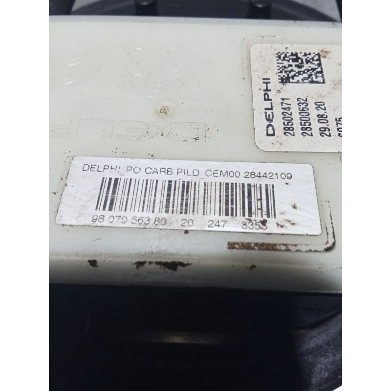 Recambio de bomba combustible para opel vivaro c furgoneta (k0) 2.0 referencia OEM IAM 9807056380 28502471 28500532 19