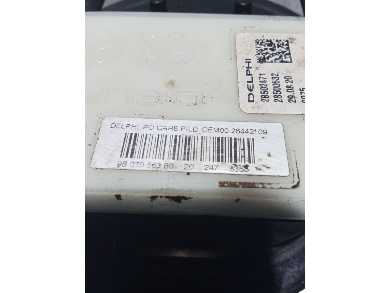 Recambio de bomba combustible para opel vivaro c furgoneta (k0) 2.0 referencia OEM IAM 9807056380 28502471 28500532 19