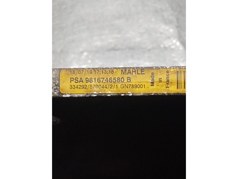 Recambio de condensador / radiador aire acondicionado para opel vivaro c furgoneta (k0) 2.0 referencia OEM IAM 9816746580B  19