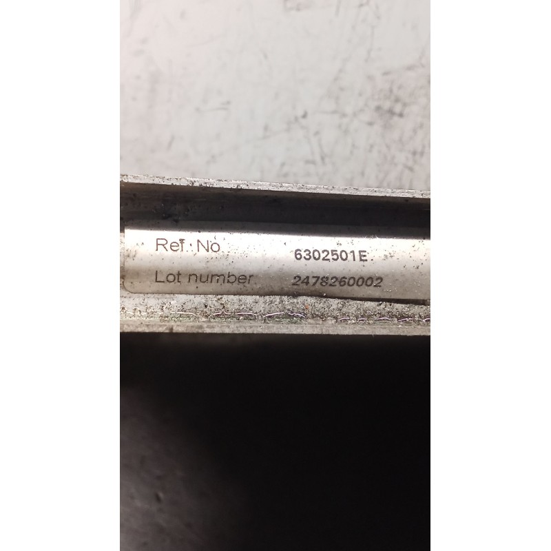 Recambio de radiador agua para opel vivaro furgón/combi (07.2006 =>) 2.0 16v cdti referencia OEM IAM   