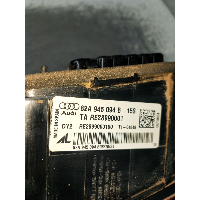Recambio de piloto trasero derecho interior para audi a1 sportback (gba) 25 tfsi referencia OEM IAM 82A945094B TARE28990001 LED