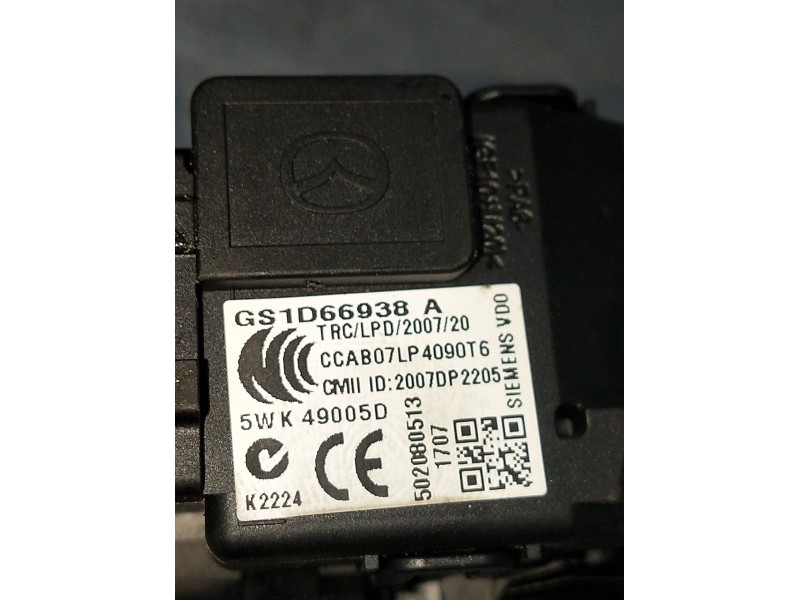 Recambio de conmutador de arranque para mazda 6 hatchback (gh) 1.8 mzr referencia OEM IAM GS1D66938A 5WK49005D 2007DP2205 2007