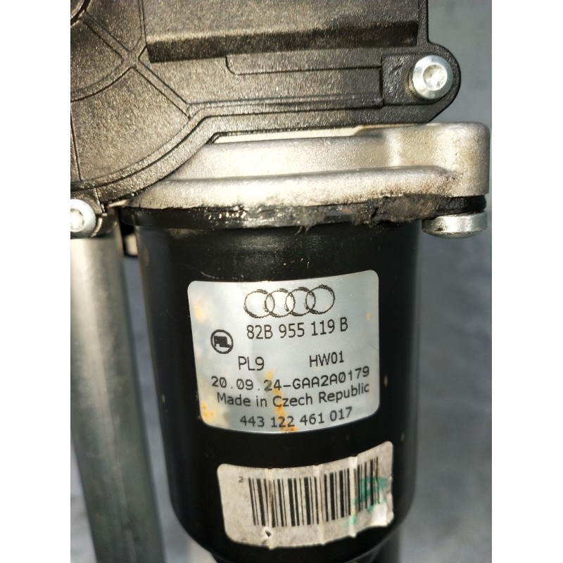 Recambio de motor limpia delantero para audi a1 sportback (gba) 25 tfsi referencia OEM IAM 82B955119B 443122461017 