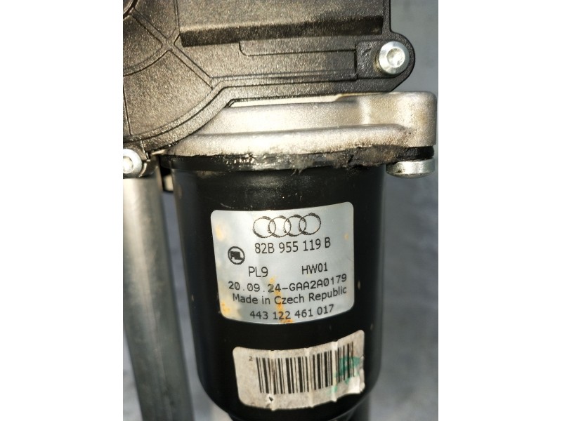 Recambio de motor limpia delantero para audi a1 sportback (gba) 25 tfsi referencia OEM IAM 82B955119B 443122461017 