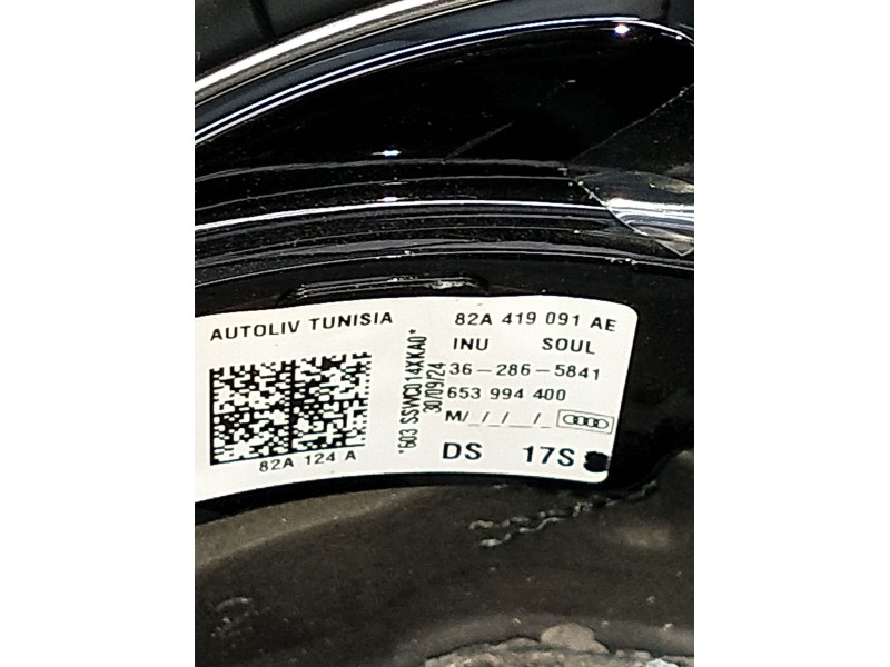 Recambio de volante para audi a1 sportback (gba) 25 tfsi referencia OEM IAM 82A419091AE 362865841 