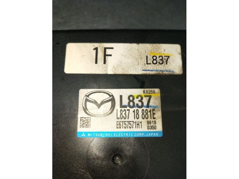 Recambio de centralita motor uce para mazda 6 hatchback (gh) 1.8 mzr referencia OEM IAM L83718881E E6T57571H1 2007 L837K6266