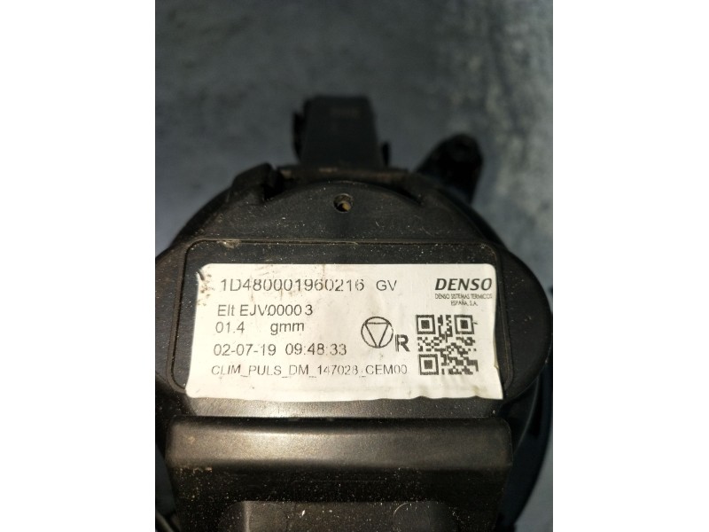 Recambio de motor calefaccion para opel vivaro c furgoneta (k0) 2.0 referencia OEM IAM 1D480001960216 EJV00003 2019