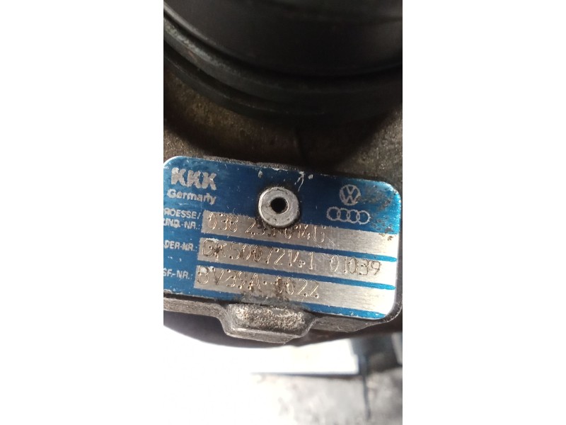 Recambio de turbocompresor para skoda octavia ii (1z3) 1.9 tdi referencia OEM IAM 038253014G GK50072141 04