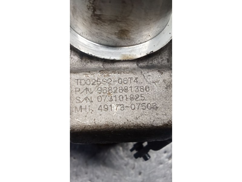 Recambio de turbocompresor para citroën xsara picasso (n68) 1.6 hdi referencia OEM IAM 9682881380 4917307508 