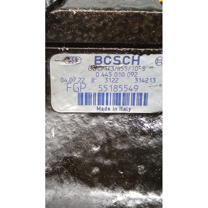 Recambio de bomba inyeccion para opel corsa c (x01) 1.3 cdti (f08, f68) referencia OEM IAM 0445010092 55185549 BOSCH