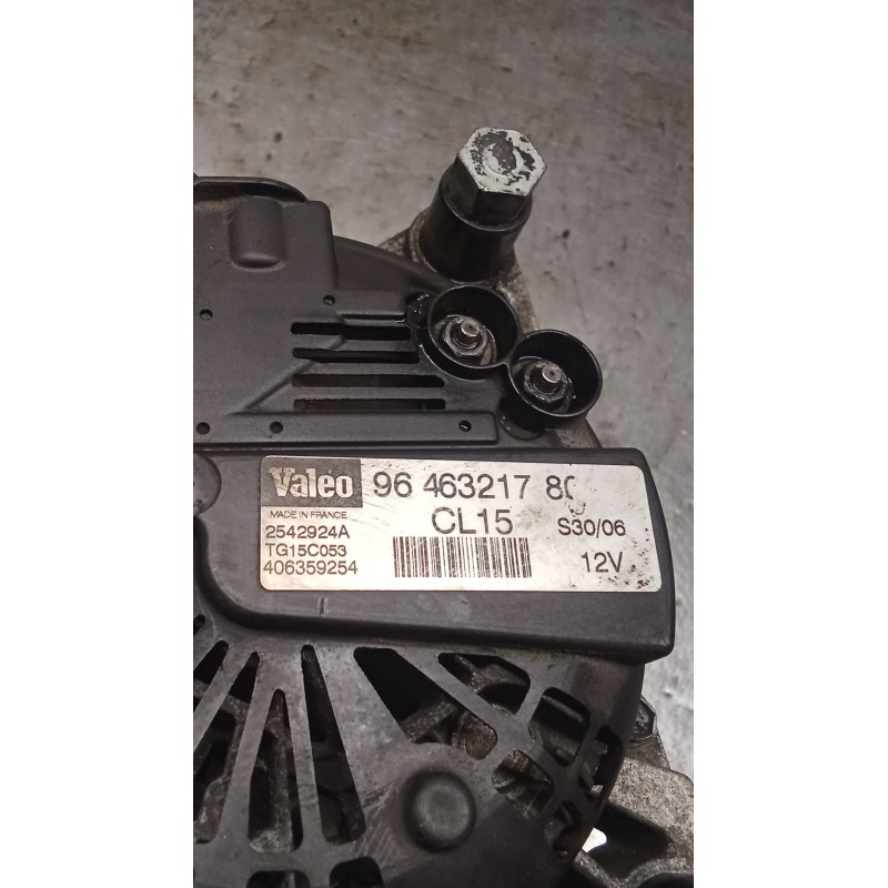 Recambio de alternador para peugeot 207/207+ (wa_, wc_) 1.6 hdi referencia OEM IAM 9646321780 2542924A 06